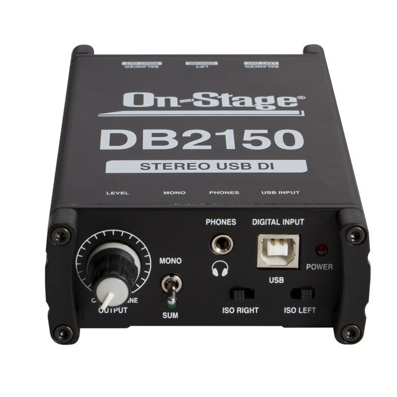 On-Stage DB2150 Passive USB DI Box