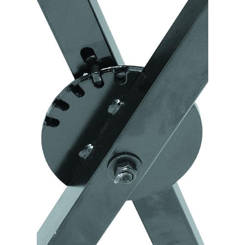 On-Stage KS7290 ERGO-LOK Single-X Keyboard Stand with Welded Construction