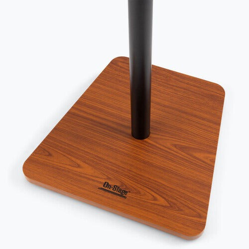 On-Stage SMS7500RB Wood Studio Monitor Stands (Rosewood, Pair)