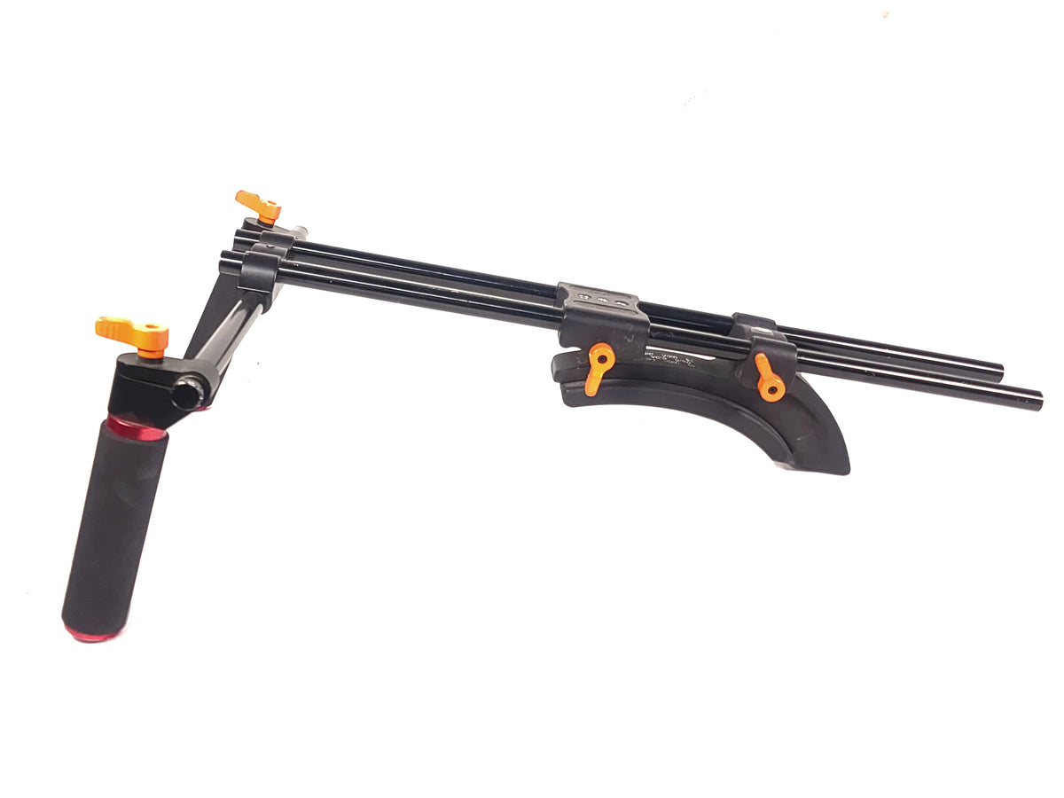 Opteka CXS-300 Dual Grip Video Shoulder Stabilizer System for DSLR Cameras