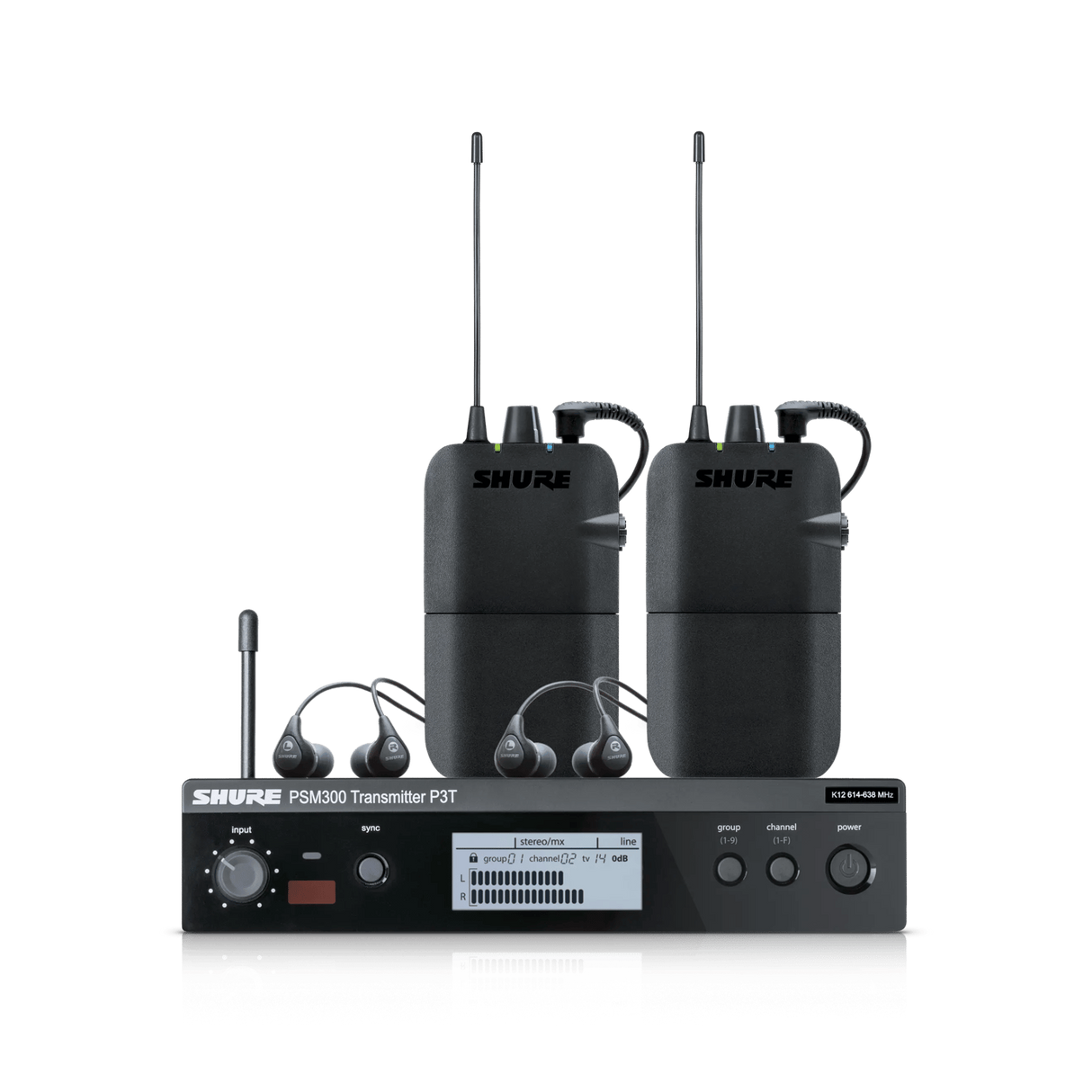 Shure P3TR112TW - PSM300 Twinpack