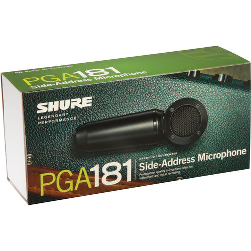 Shure PGA181 Side-Address Condenser Microphone