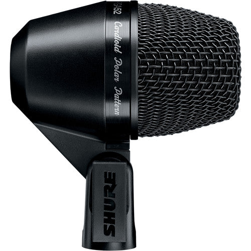 Shure PGA52-XLR Cardioid Dynamic Kick Drum Microphone with Cable (15')