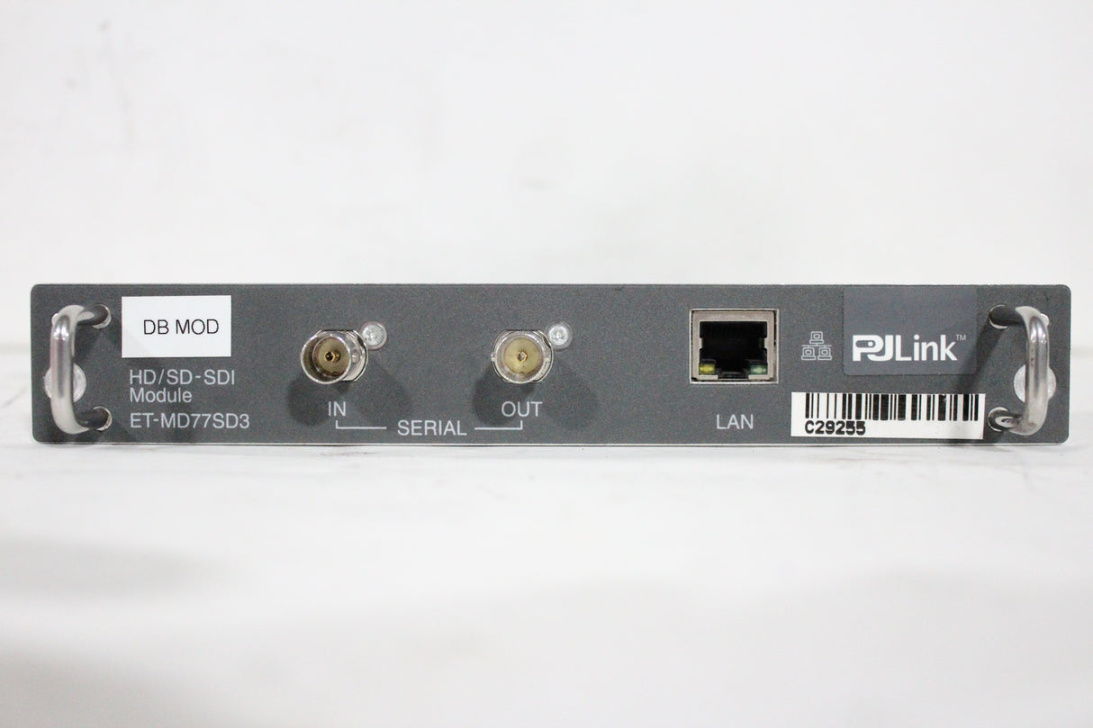 PJLink ET-MD77SD3 HD/SD-SDI Module Panasonic Projector