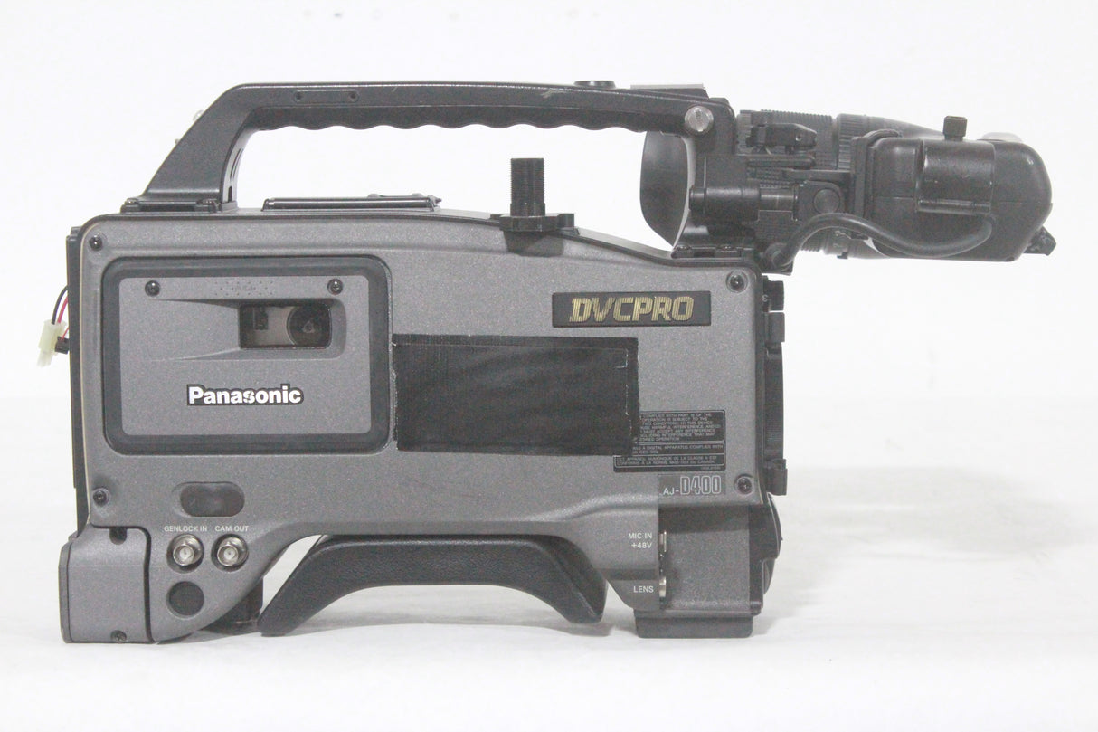 Panasonic AJ-D400P w/Panasonic VEQ2299 Viewfinder