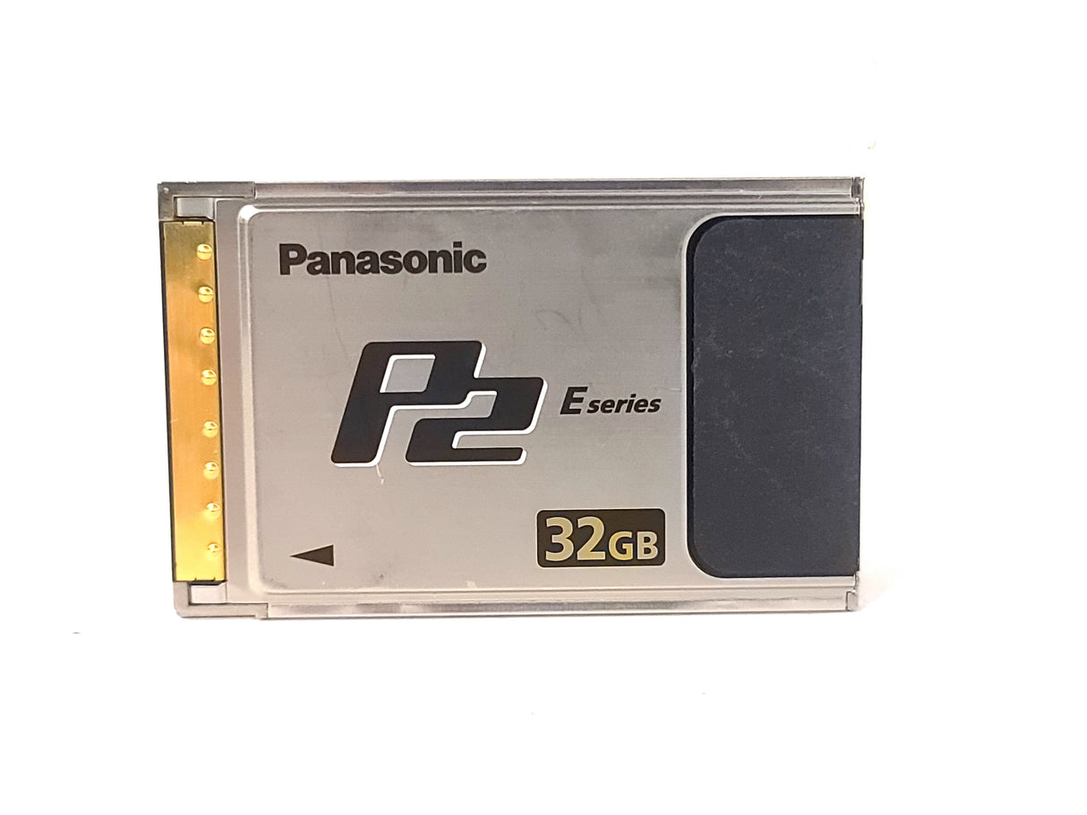 Panasonic AJ-P2E032XG P2 E-Series 32GB Memory Card in Plastic Case