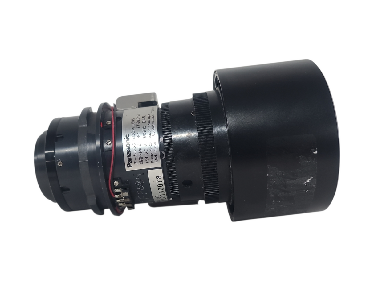 Panasonic ET-DLE150 1-Chip DL Projector Zoom Lens, 1.3-1.9:1