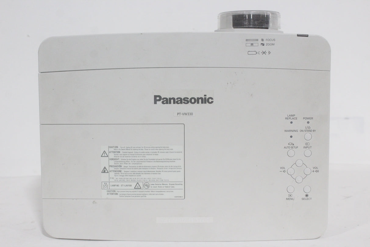 Panasonic PT-VW330OU WXGA LCD Projector