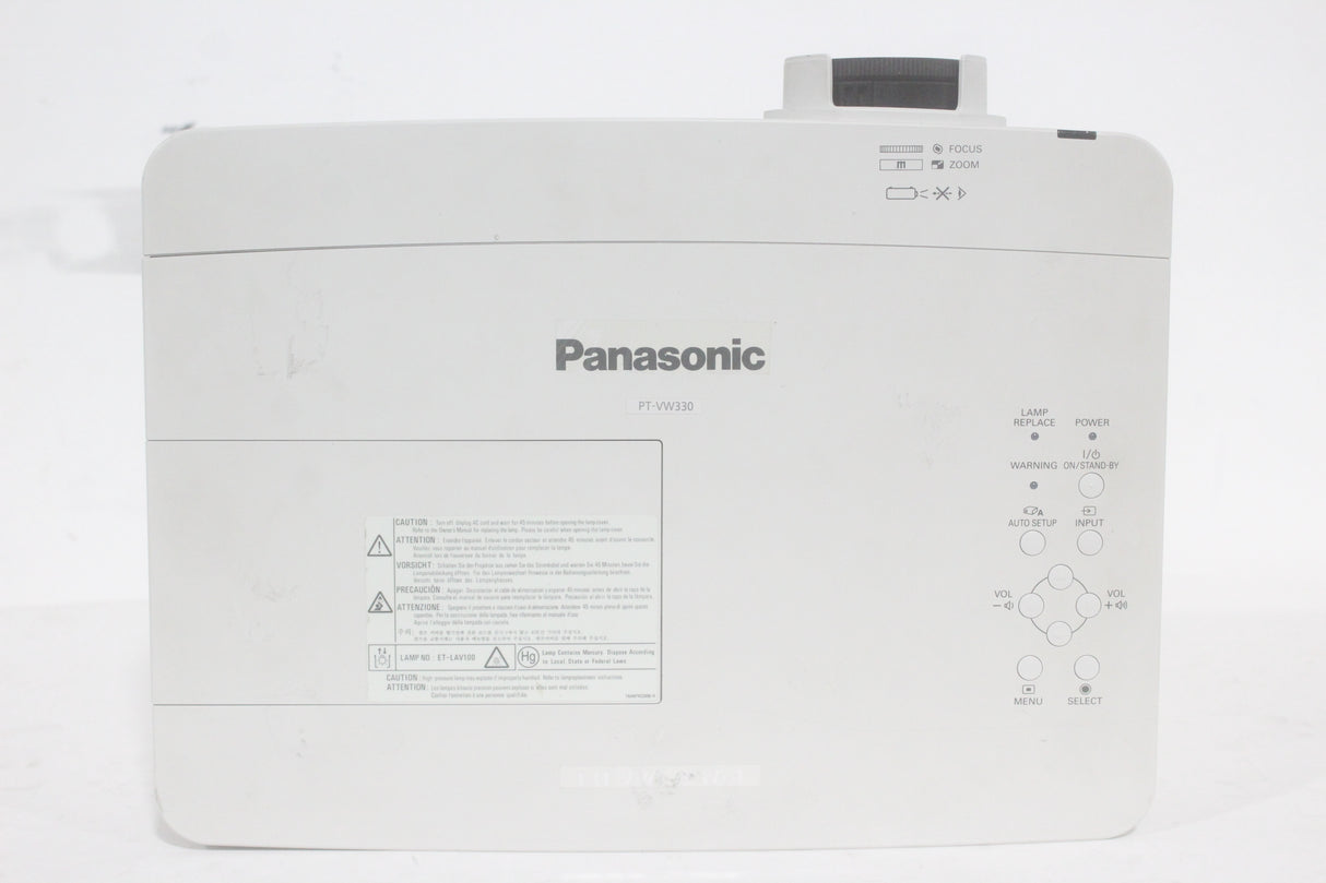 Panasonic PT-VW330OU WXGA LCD Projector