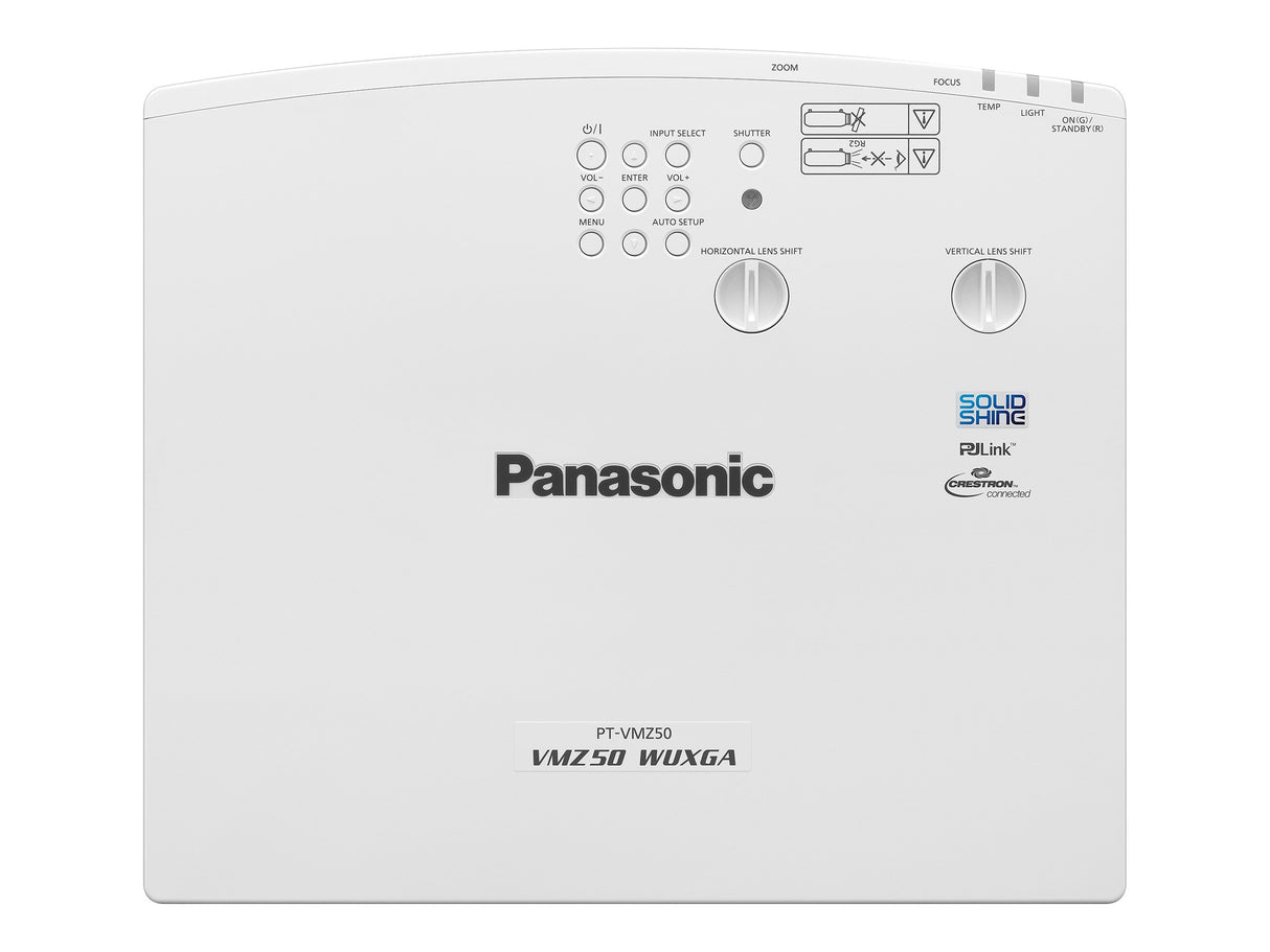 Panasonic PT-VMZ50U7 3LCD 5000 Lumen WUXGA Portable Laser Projector
