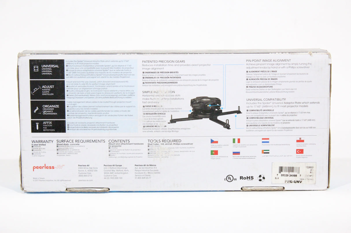 Peerless-AV Smart Mount Projector Mount