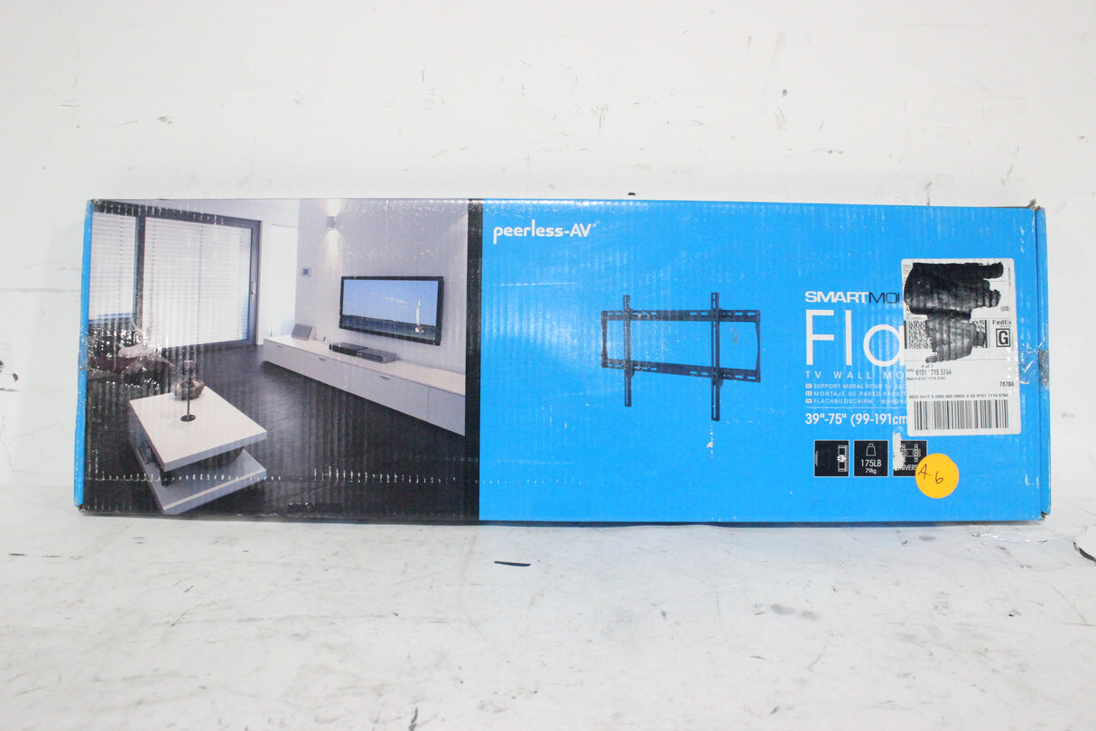 Peerless SF650P SmartMount Universal Flat Wall Mount for 39"-75" Displays in Original Box