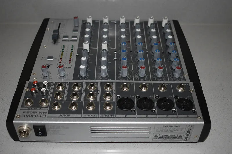 Phonic MM1202a 4-Input Rackmount Mixer