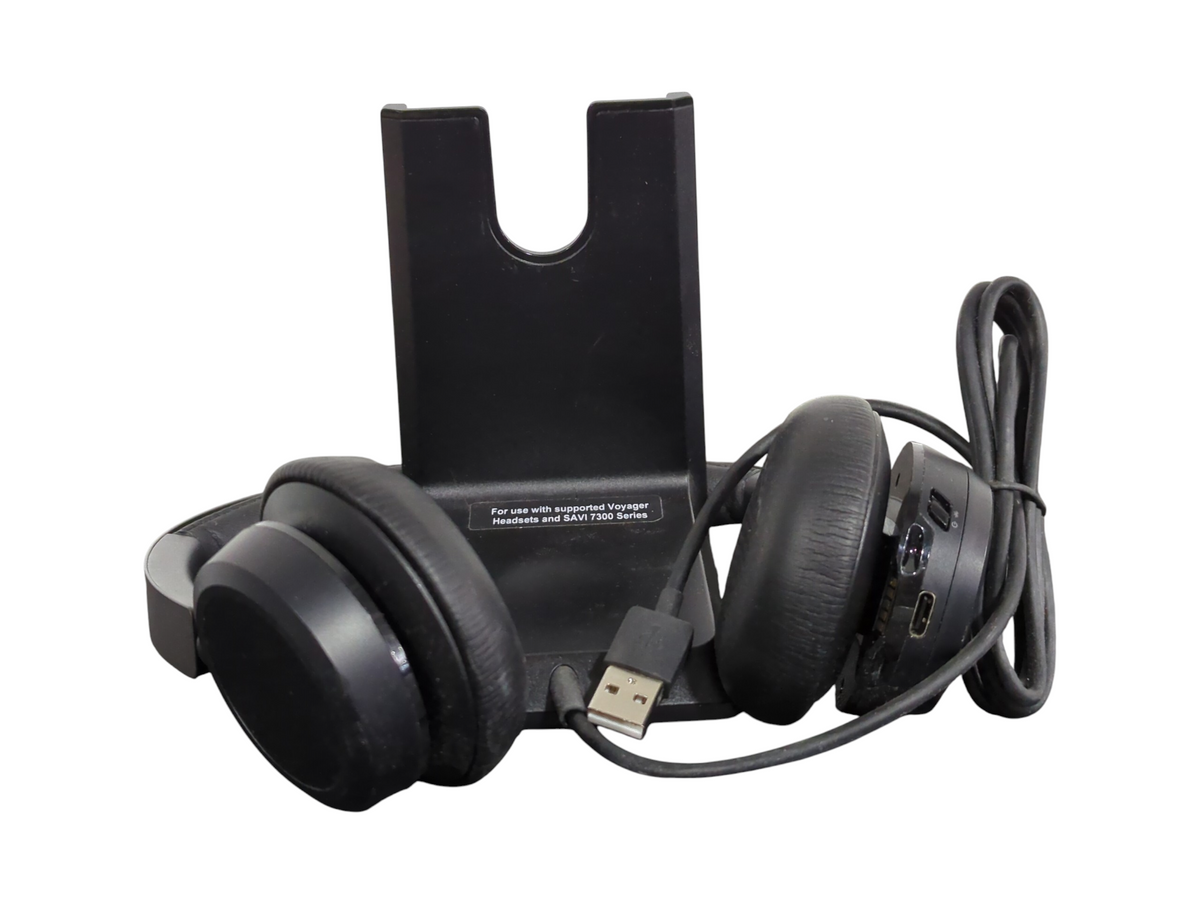 Poly Voyager 4320-M Focus 2 USB-C-C Headset + Charging Stand