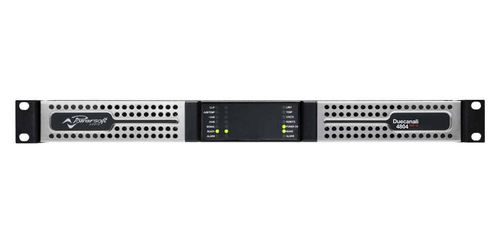 Powersoft DUECANALI 4804 DSP+DANTE 2-channel Flexible 4800W Amplifier with DSP and Dante™