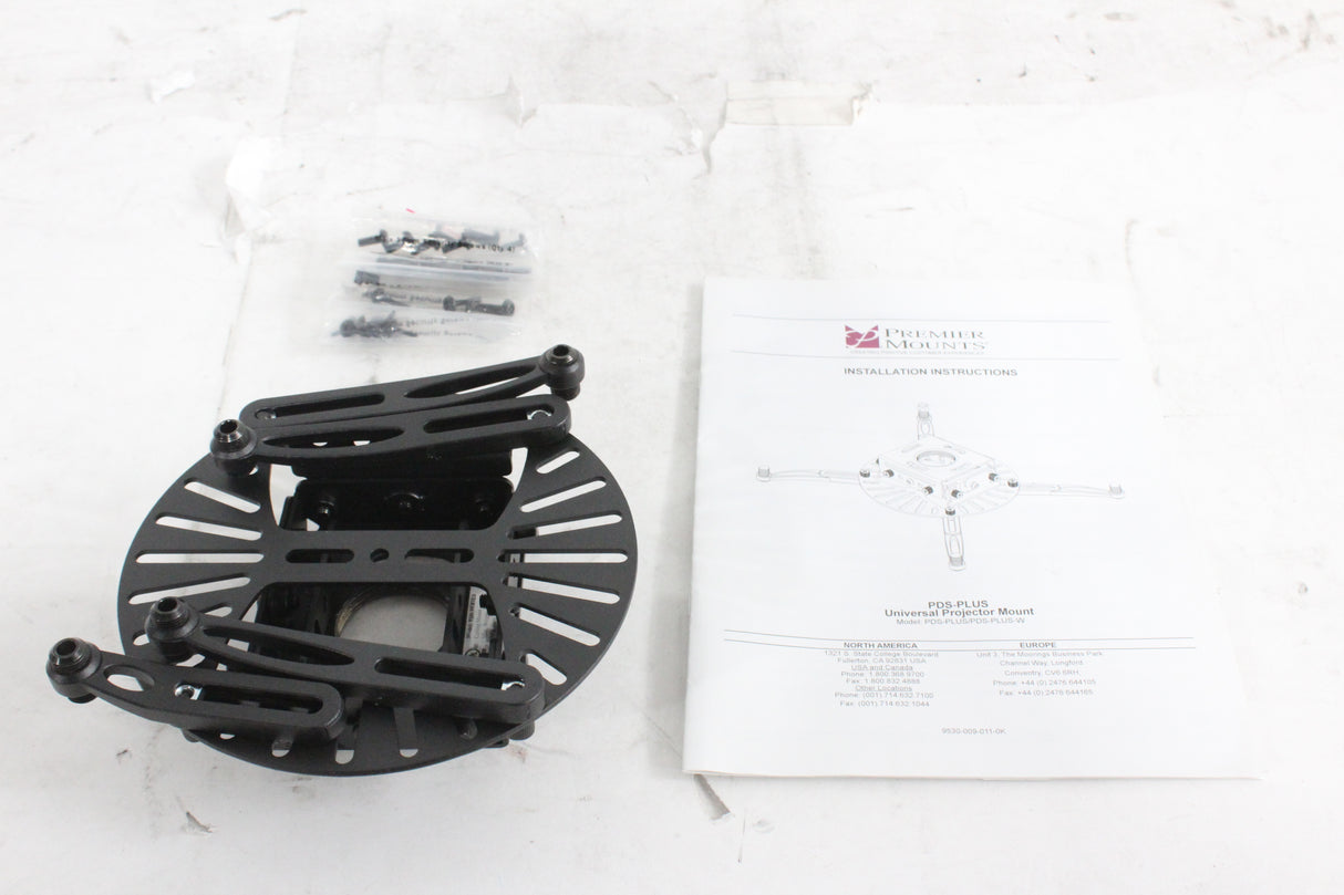 Premier Mounts PDS-Plus Ceiling Mounts w/ Lock-It Hardware (Max Weight: 75 lbs)