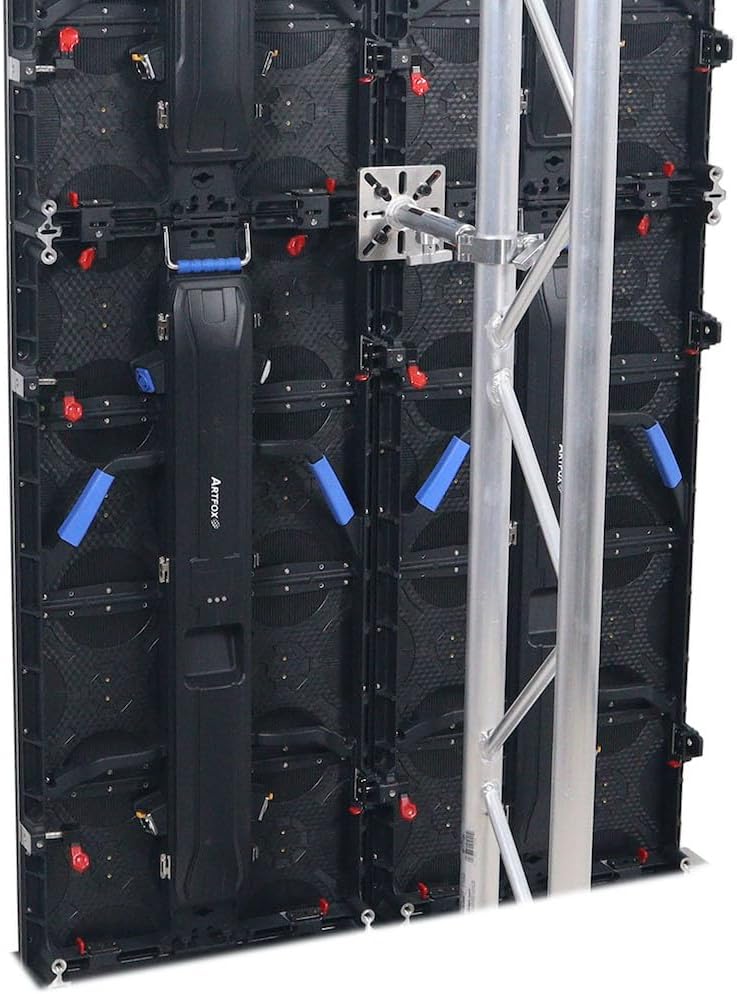 Pro X XT-TC5LEDPA 10-13" LED Wall Mounting Plate to Extension 2" Pole Truss Clamp for Ground Stacking and Hanging