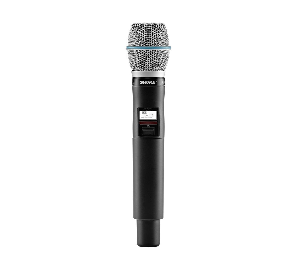 Shure QLXD2/B87A - Handheld Transmitter with Beta 87A Capsule (V50 Band: 174-216 MHz)