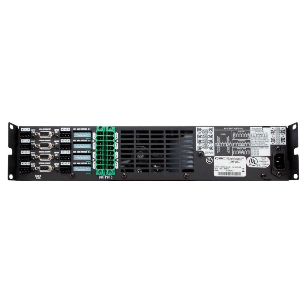 QSC CX108V 8-channel Power Amplifier