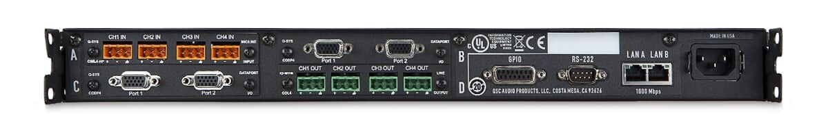 QSC Q-SYS I/O Frame