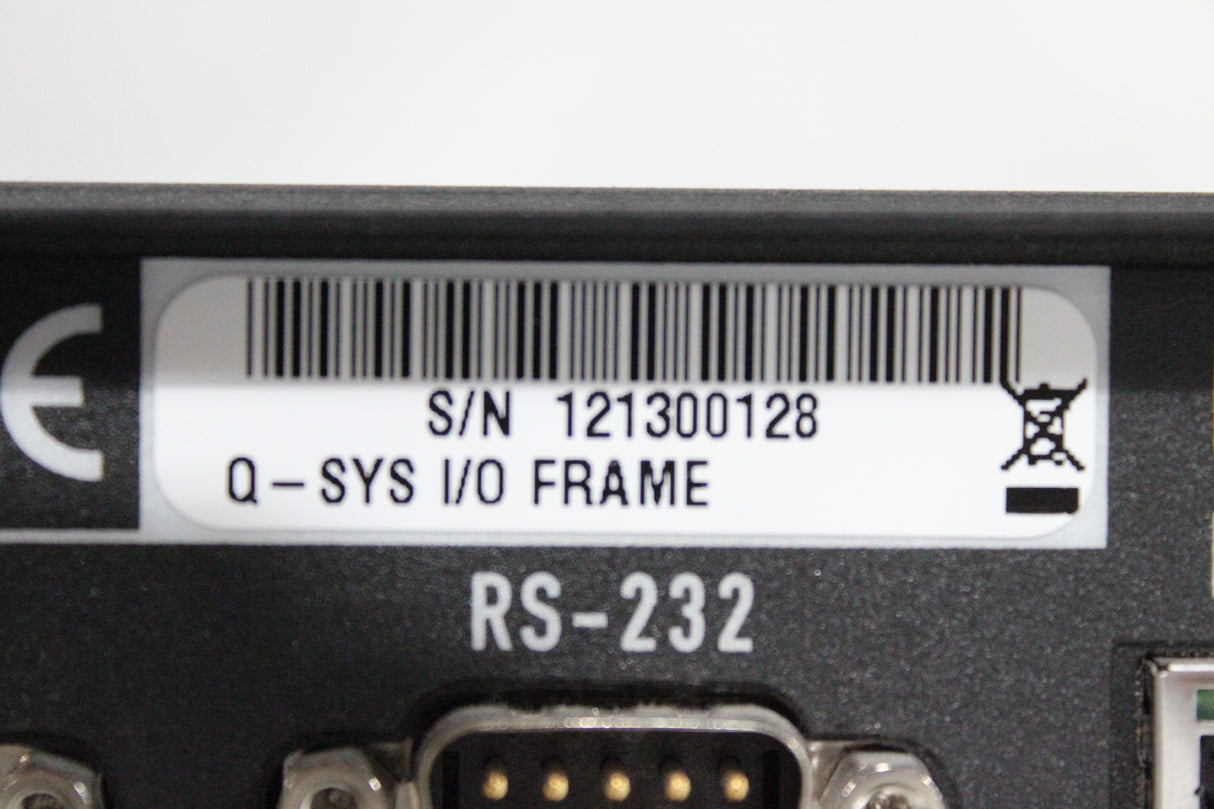 QSC Q-SYS I/O Frame + (2) CIML4 Input Cards + (1) COL4 Output Card