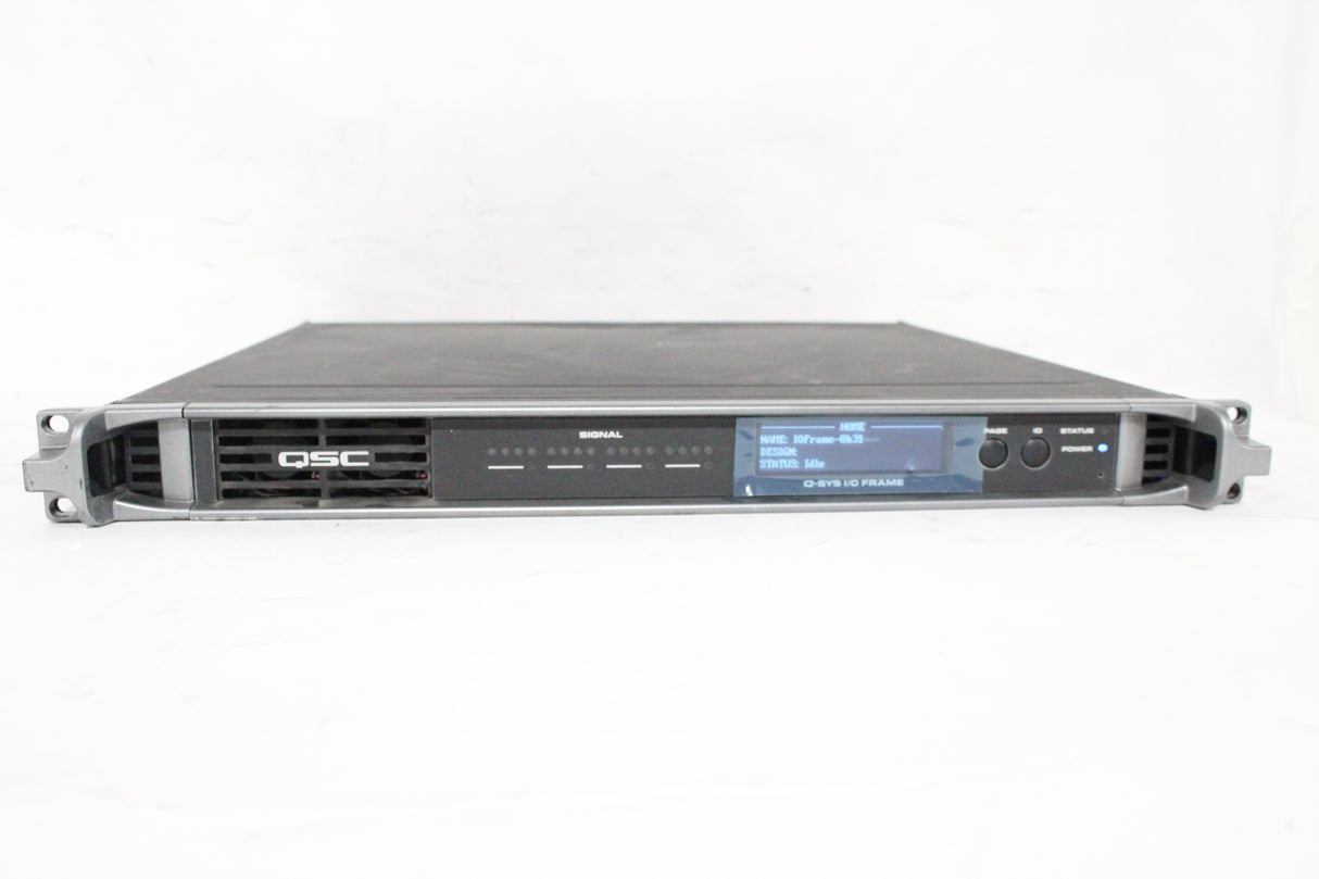 QSC Q-SYS I/O Frame + (3) CIML4 Input Cards