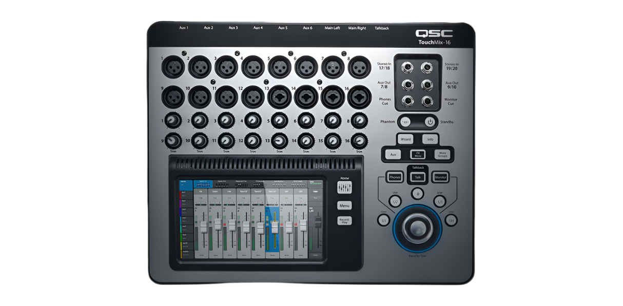 QSC TouchMix-16 16-channel Touchscreen Digital Mixer