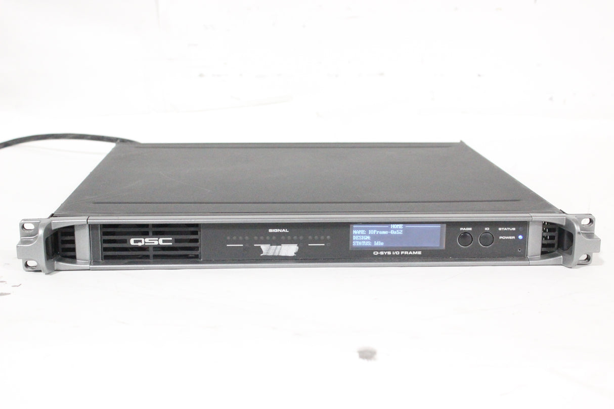 QSC Versatile Q-SYS I/O Frame Network Interface (1583-331)