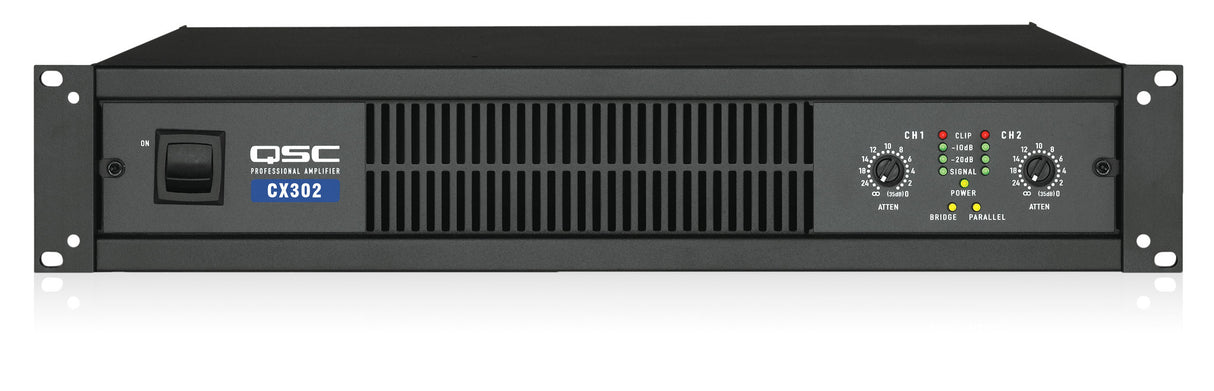 QSC CX-302 CX Series 2-channel Professional Power Amplifier