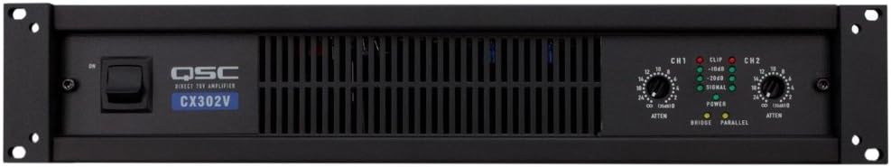 QSC CX302V CX Series 2-Channel Professional Power Amplifier