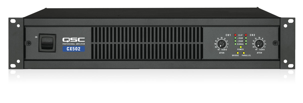 QSC CX502 CX Series 2-Channel Professional Power Amplifier