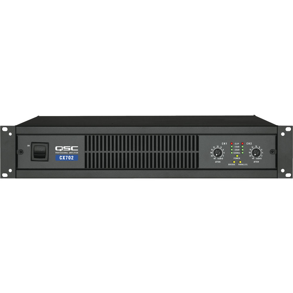 QSC CX702 CX Series 2-Channel Professional Power Amplifier