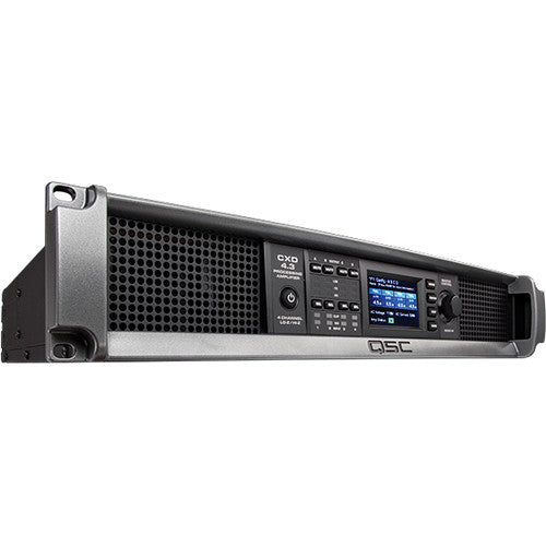 QSC CXD4.3Q CXD-Q Series Multi-Channel Network Processing Amplifiers