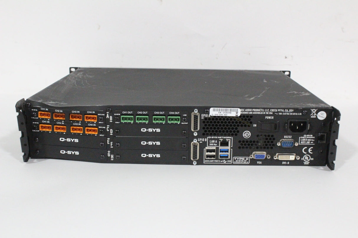 QSC Core 250i Q-SYS Integrated System Platform