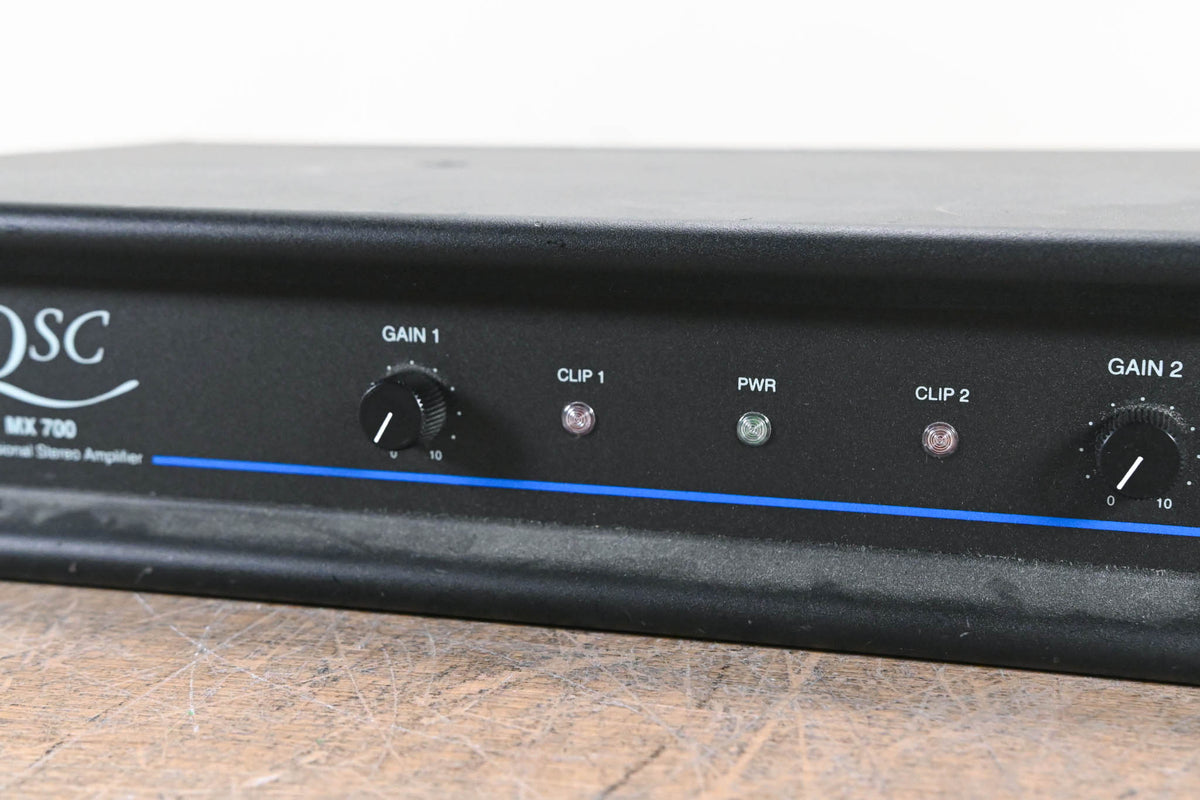 QSC MX-700 - MX Series 2-Channel Professional Stereo Power Amplifier