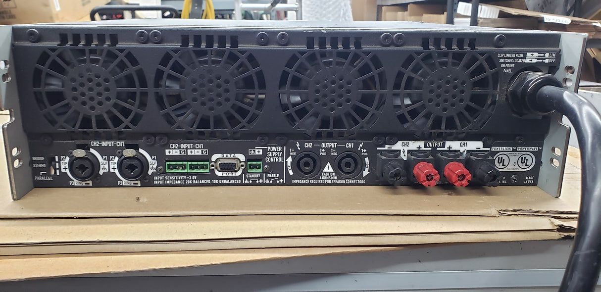 QSC PL 9.0 PowerLight Series Professional Power Amplifiers