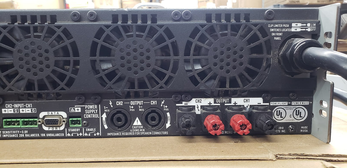 QSC PL 9.0 PowerLight Series Professional Power Amplifiers