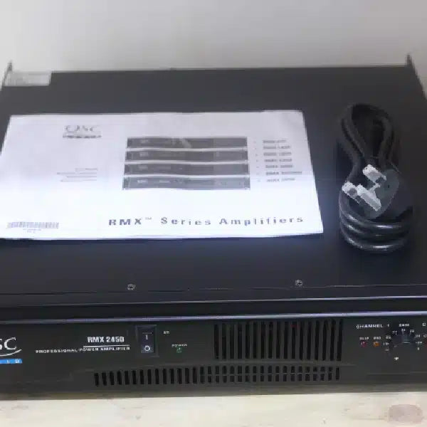 QSC RMX2450 RMX Series Professional Power Amplifiers