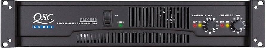 QSC RMX850 RMX Series Professional Power Amplifiers