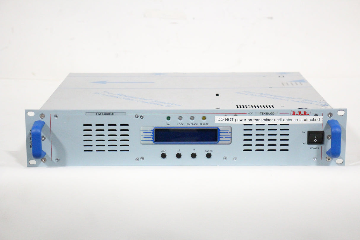 R.V.R. TEX30LCD FM Radio Transmitter