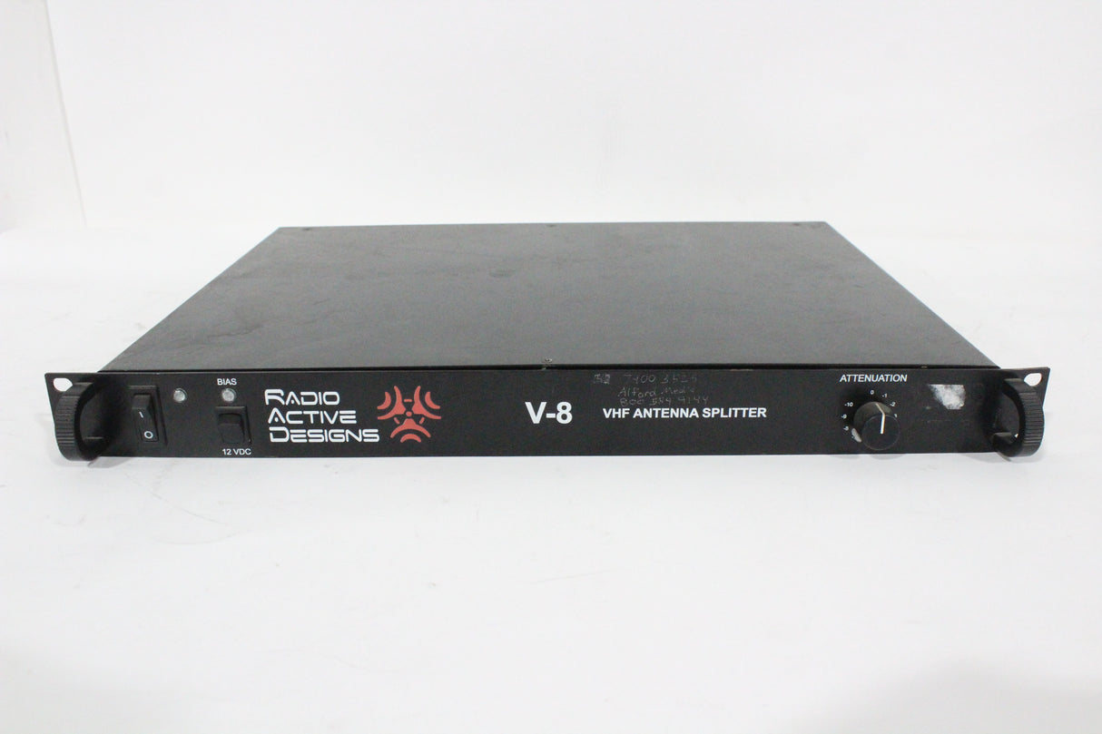 RADIO ACTIVE DESIGNS V-8 VHF ANTENNA SPLITTER