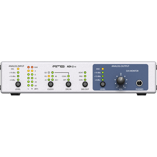 RME ADI-2 FS High-Precision 2-Channel AD-DA Converter
