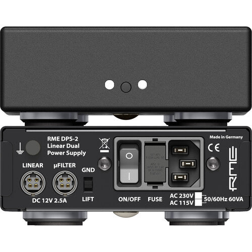 RME DPS-2 Linear Dual Audio Power Supply with µFilter and Sensor Technology