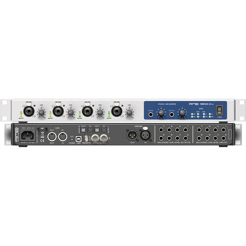 RME Fireface 802 FS 60-Channel USB-B Audio/MIDI Interface (Silver/Blue)