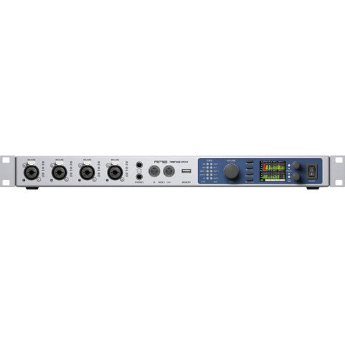 RME Fireface UFX II 60-Channel USB-B Audio/MIDI Interface with SteadyClock FS