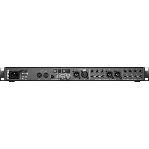 RME Fireface UFX II 60-Channel USB-B Audio/MIDI Interface with SteadyClock FS