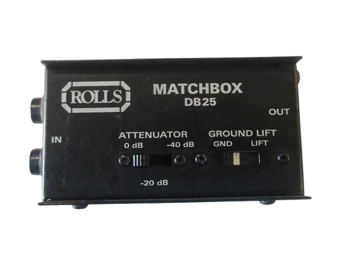 ROLLS DB25 Matchbox High Impedance Signal Conversion