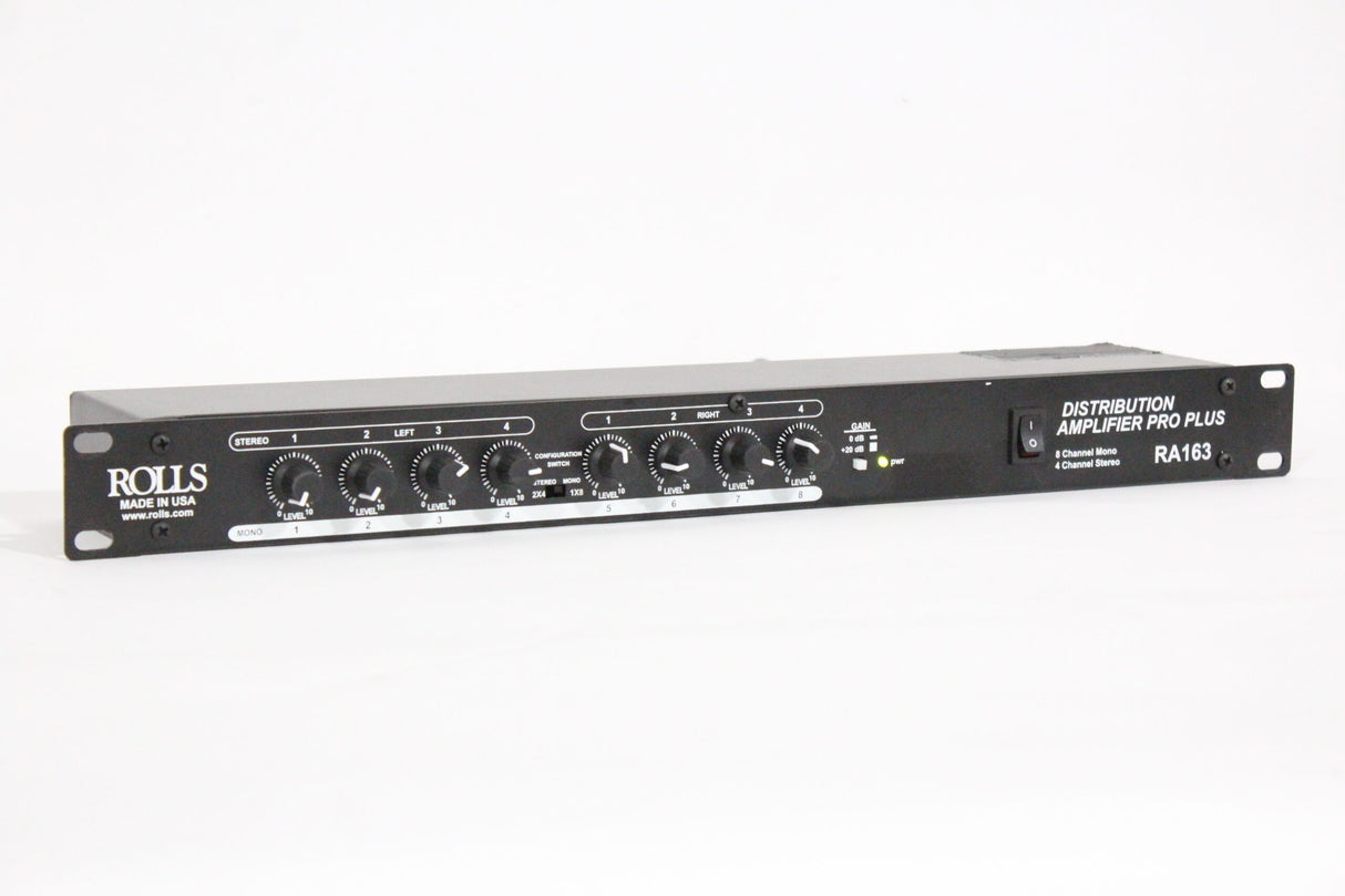 ROLLS RA163 Distribution Amplifier Pro Plus