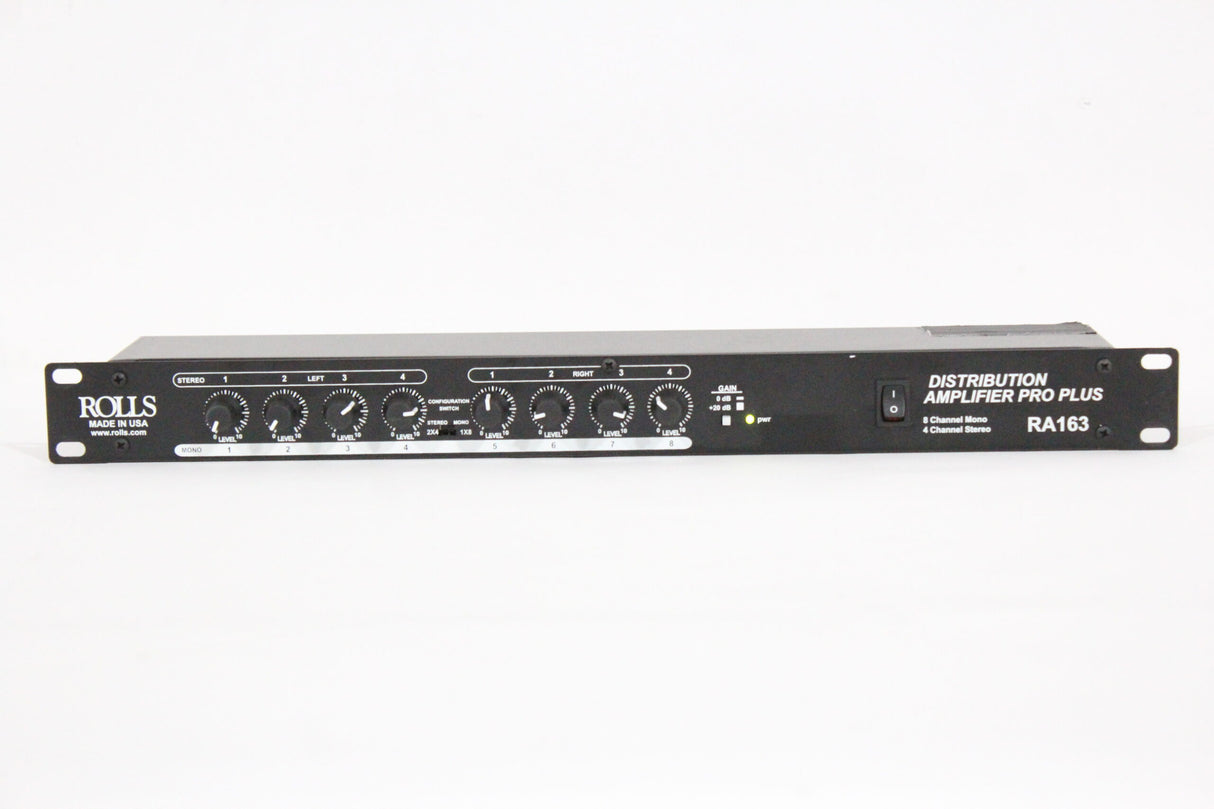 ROLLS RA163 Distribution Amplifier Pro Plus