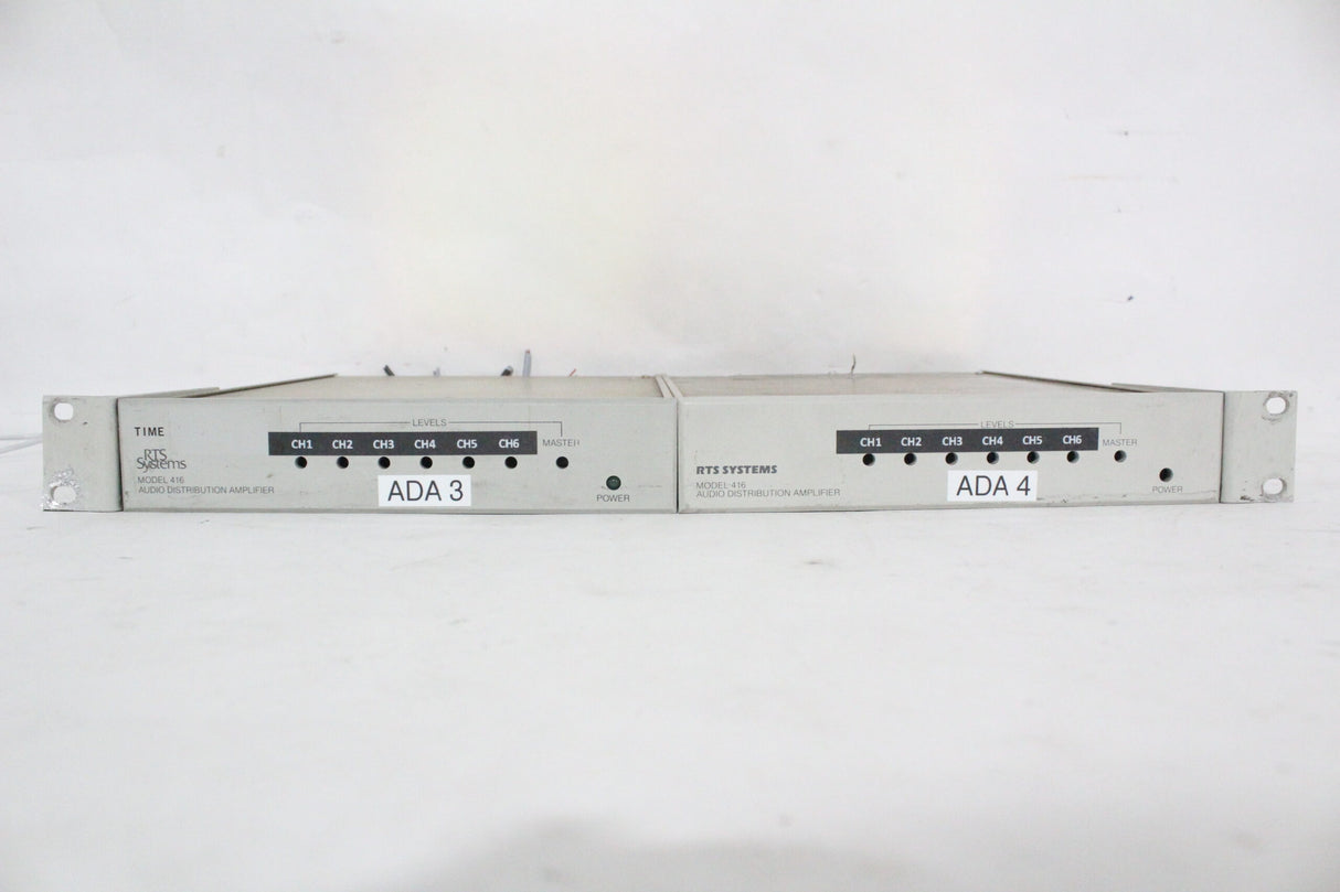 RTS Systems Model L 416 Audio Distribution Amplifier